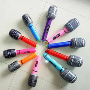 Planet Gates 15Pcs Inflatable Instruments Toy Music Balloons Set Simulation Instrument Guitars Saxophones Microphones Party Toy