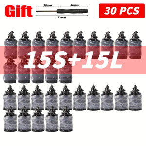 Planet Gates (15S 15L Mix) 30PCS 10-100PCS Universal Vacuum Car Tyre Repair Rubber Nail For Car Motorcycle Scooter Tubeless Tire Repair Kit Glue Free Tire Nails