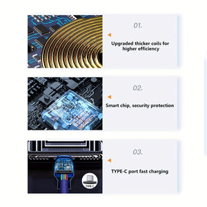 Planet Gates 15W Car Wireless Charger, Vehicle-mounted Mobile Wireless Charger, Air Vent General Wireless Charging Phone Holder With Infrared Induction