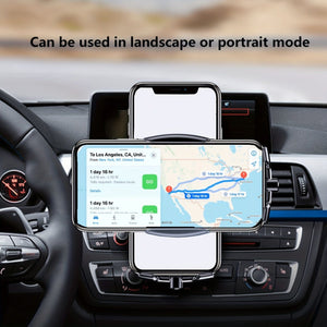 Planet Gates 15W Car Wireless Charger, Vehicle-mounted Mobile Wireless Charger, Air Vent General Wireless Charging Phone Holder With Infrared Induction