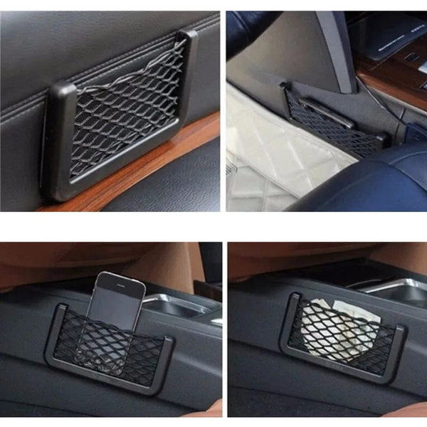 Planet Gates 15x8cm / 1pc Car Styling Storage Net Box Accessories Sticker For Toyota Prius 4Runner Sienna i-TRIL PRADO Tacoma RAV4 Aygo Auris