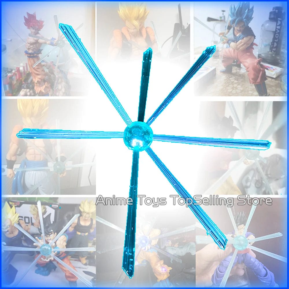 Planet Gates 16-17cm Anime Dragon Ball Z Figure Kamekameha Accessory Action Figure DBZ DIY parts Any anime PVC Collection Model Toys Gifts