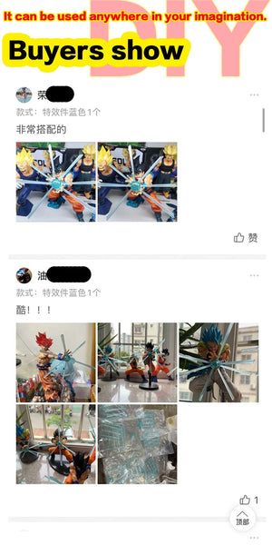 Planet Gates 16-17cm Anime Dragon Ball Z Figure Kamekameha Accessory Action Figure DBZ DIY parts Any anime PVC Collection Model Toys Gifts