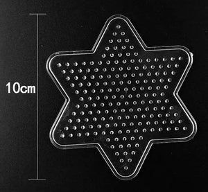 Planet Gates 16 5mm Hama Beads Pegboard template Toy DIY perler tool PUPUKOU Beads Educational Tangram Jigsaw Puzzle Iron beads