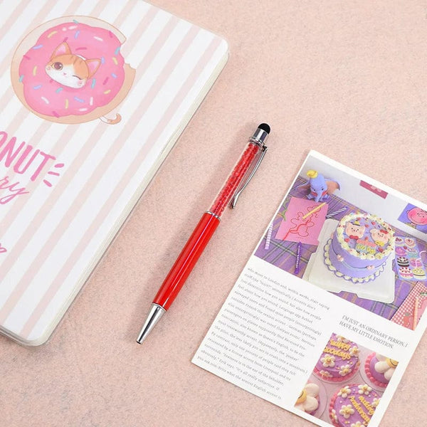 Planet Gates 16 / black Multicolor Metal Crystal Ballpoint Pen Custom Logo Pen Wedding Souvenir Advertising Gift School Teacher Office Stationery Pens