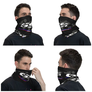 Planet Gates 16 / Multiuse Bandana Custom GS Motorcycle Adventure Bandana Neck Gaiter for Hiking Camping Men Women Wrap Scarf Motorrad Biker Headband Warmer