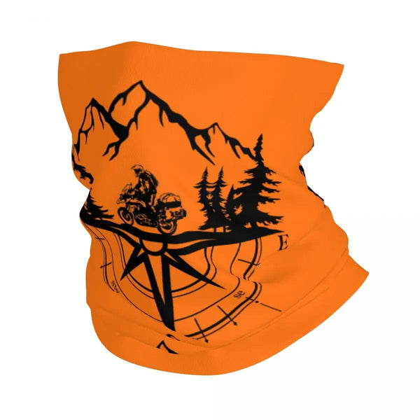 Planet Gates 16 / Multiuse Bandana Custom GS Motorcycle Adventure Bandana Neck Gaiter for Hiking Camping Men Women Wrap Scarf Motorrad Biker Headband Warmer