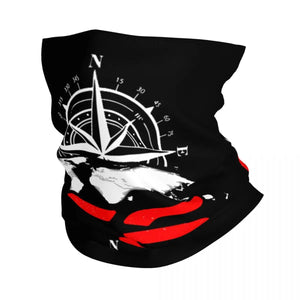 Planet Gates 16 / Multiuse Bandana Custom GS Motorcycle Adventure Bandana Neck Gaiter for Hiking Camping Men Women Wrap Scarf Motorrad Biker Headband Warmer