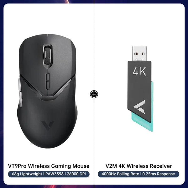 Planet Gates 16 Rapoo VT9PRO Wireless Gaming Mouse Esports Grade 68g Ultra-Light 26000DPI 8 Buttons Optical PAW3398 Computer Mouse For Laptop PC