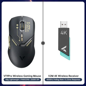 Planet Gates 16 Rapoo VT9PRO Wireless Gaming Mouse Esports Grade 68g Ultra-Light 26000DPI 8 Buttons Optical PAW3398 Computer Mouse For Laptop PC