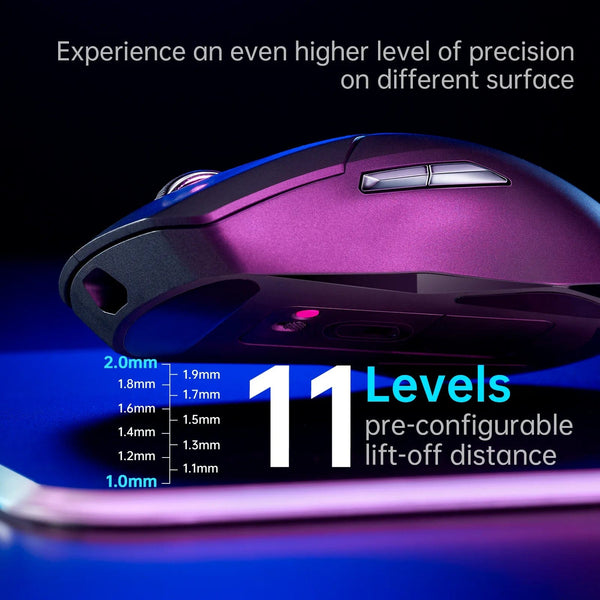 Planet Gates 16 Rapoo VT9PRO Wireless Gaming Mouse Esports Grade 68g Ultra-Light 26000DPI 8 Buttons Optical PAW3398 Computer Mouse For Laptop PC