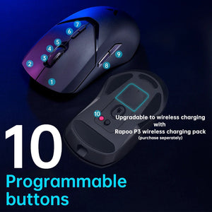 Planet Gates 16 Rapoo VT9PRO Wireless Gaming Mouse Esports Grade 68g Ultra-Light 26000DPI 8 Buttons Optical PAW3398 Computer Mouse For Laptop PC