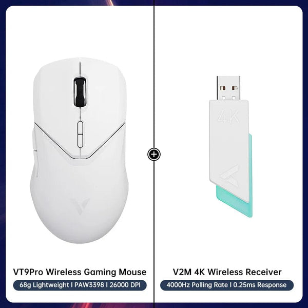Planet Gates 16 Rapoo VT9PRO Wireless Gaming Mouse Esports Grade 68g Ultra-Light 26000DPI 8 Buttons Optical PAW3398 Computer Mouse For Laptop PC