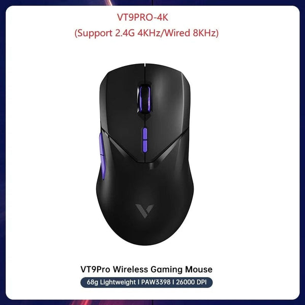 Planet Gates 16 Rapoo VT9PRO Wireless Gaming Mouse Esports Grade 68g Ultra-Light 26000DPI 8 Buttons Optical PAW3398 Computer Mouse For Laptop PC