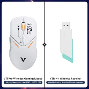 Planet Gates 16 Rapoo VT9PRO Wireless Gaming Mouse Esports Grade 68g Ultra-Light 26000DPI 8 Buttons Optical PAW3398 Computer Mouse For Laptop PC