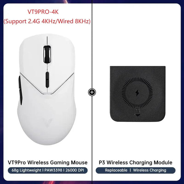 Planet Gates 16 Rapoo VT9PRO Wireless Gaming Mouse Esports Grade 68g Ultra-Light 26000DPI 8 Buttons Optical PAW3398 Computer Mouse For Laptop PC