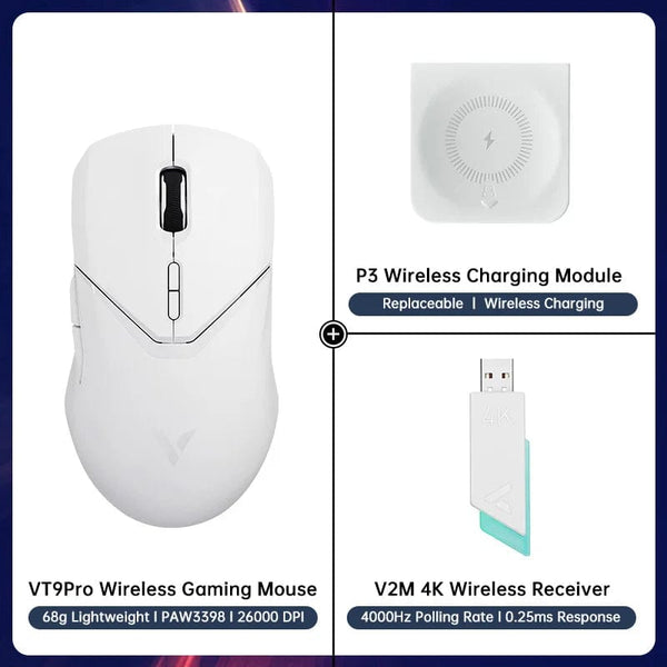 Planet Gates 16 Rapoo VT9PRO Wireless Gaming Mouse Esports Grade 68g Ultra-Light 26000DPI 8 Buttons Optical PAW3398 Computer Mouse For Laptop PC