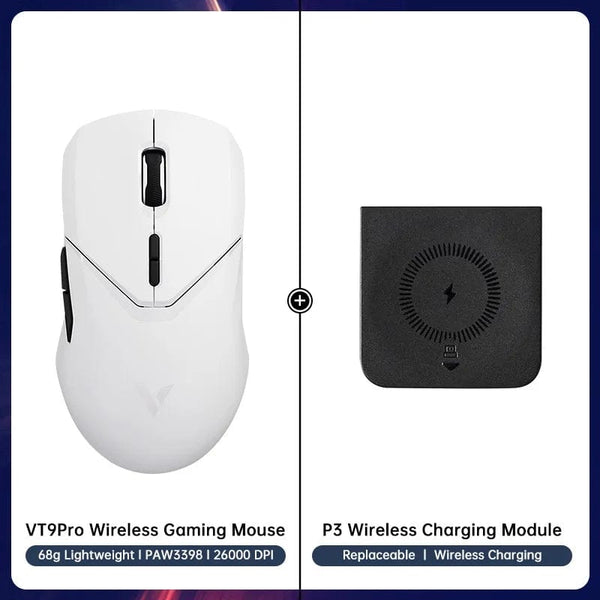Planet Gates 16 Rapoo VT9PRO Wireless Gaming Mouse Esports Grade 68g Ultra-Light 26000DPI 8 Buttons Optical PAW3398 Computer Mouse For Laptop PC