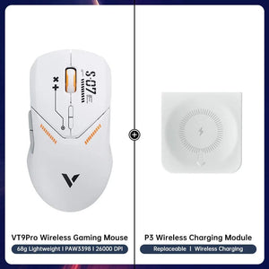 Planet Gates 16 Rapoo VT9PRO Wireless Gaming Mouse Esports Grade 68g Ultra-Light 26000DPI 8 Buttons Optical PAW3398 Computer Mouse For Laptop PC