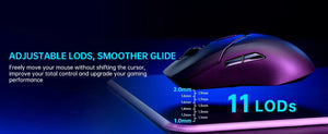 Planet Gates 16 Rapoo VT9PRO Wireless Gaming Mouse Esports Grade 68g Ultra-Light 26000DPI 8 Buttons Optical PAW3398 Computer Mouse For Laptop PC