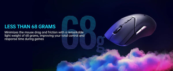 Planet Gates 16 Rapoo VT9PRO Wireless Gaming Mouse Esports Grade 68g Ultra-Light 26000DPI 8 Buttons Optical PAW3398 Computer Mouse For Laptop PC