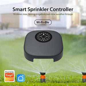 Planet Gates 16 Way EU 16 Zone WiFi Smart irrigation Controller Garden Sprinkler Controller Timing Control Of Watering Flowers Water Valve Controller