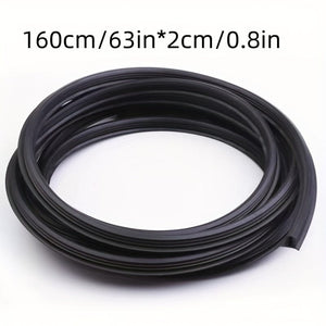 Planet Gates 160cmX2cm Car Dashboard Seal Strip Soundproof Soundproof Rubber Strip Universal Car Sealing Strip Car Accessories Car Stickers Parts [ Send Rocker ]