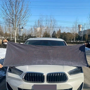 Planet Gates 160x60cm（Grey） 1pc 300GSM Microfiber Auto Wash Towel Car Cleaning Drying Cloth Hemming Car Care Cloth Detailing Car Wash Towel