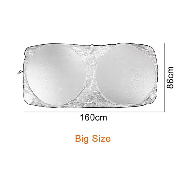 Planet Gates 160x86cm Car Windshield Sun Shade Cover Visor Protector Interior Anti UV Sun Windscreen Folding Parasol Auto Automobiles Accessories