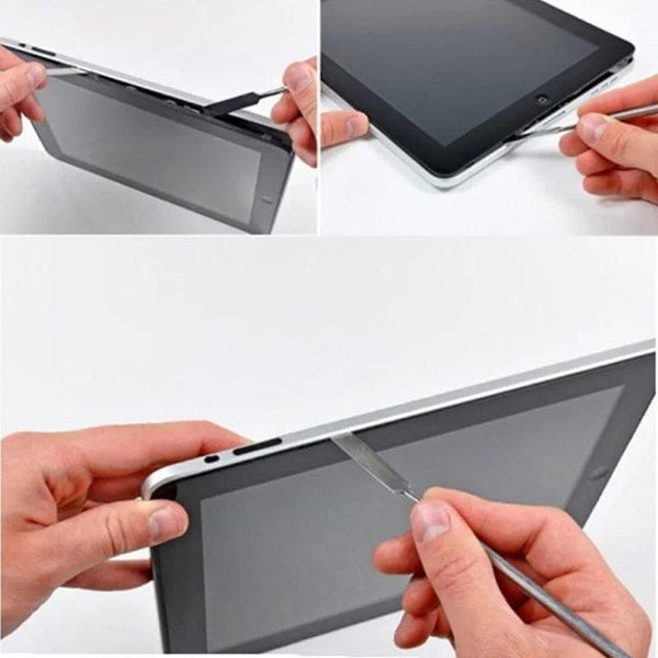 Planet Gates 164mm Universal Phone Repair Tools Kit Disassembly Blades Pry Opening Tool Metal Crowbar Disassemble Kit Phone Spatula Hand Tools Set