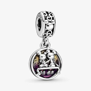 Planet Gates 166 New 925 Sterling Silver Disney Princess Original model production Charm FIT Pandora Bracelet DIY Ladies Jewelry  Christmas Gift