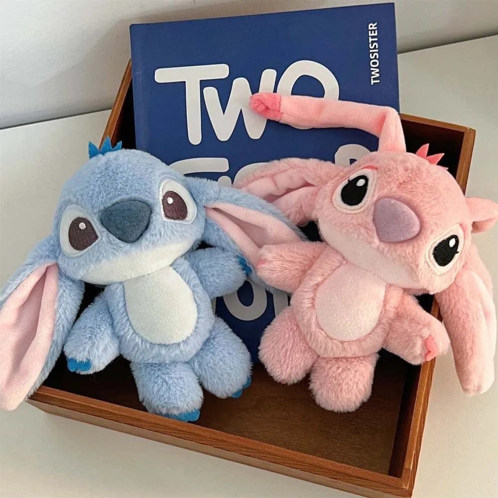 Planet Gates 16cm Disney Stitch Doll Keychain Plush Toy Backpack Pendant  Anime Lilo & Stitch Children's Toy Soft Comfortable Stuffed Doll