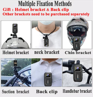 Planet Gates 16G TF Card Full HD 1080P motorcycle bicycle helmet camera 150° wide angle IP67 waterproof action camera portable drive recorder  body cam