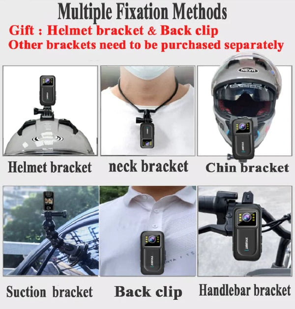 Planet Gates 16G TF Card Full HD 1080P motorcycle bicycle helmet camera 150° wide angle IP67 waterproof action camera portable drive recorder  body cam