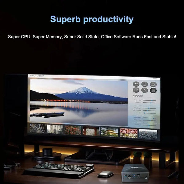 Planet Gates 16GB  256GB / AU ESUS Mini PC Intel 11th Gen N95 Mini Pocket PC N95 1000M WiFi6 PC Gamer Desktop Gaming PC Computer Win 11 diy gaming computer