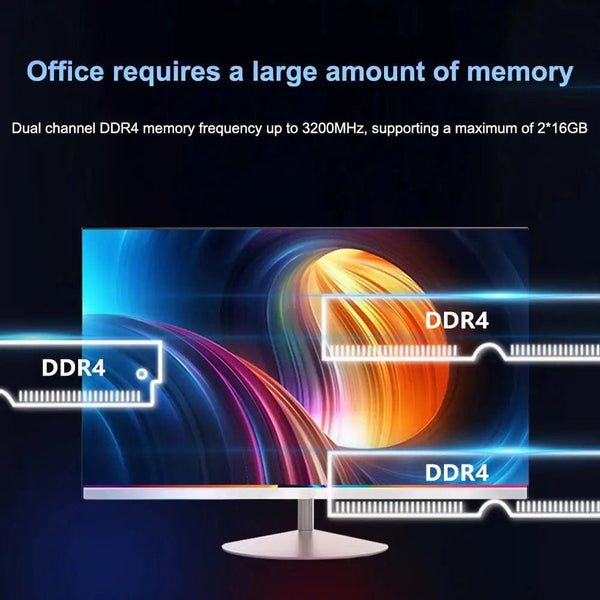 Planet Gates 16GB  256GB / AU ESUS Mini PC Intel 11th Gen N95 Mini Pocket PC N95 1000M WiFi6 PC Gamer Desktop Gaming PC Computer Win 11 diy gaming computer