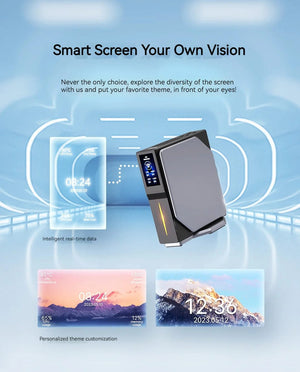 Planet Gates 16GB / 512GB EU FIREBAT S1 Mini PC 12th Alder Lake N100 16GB 512GB DDR4 MiniPC Gamers Desktops WiFi5 BT4.2 Computer RGB Visualization