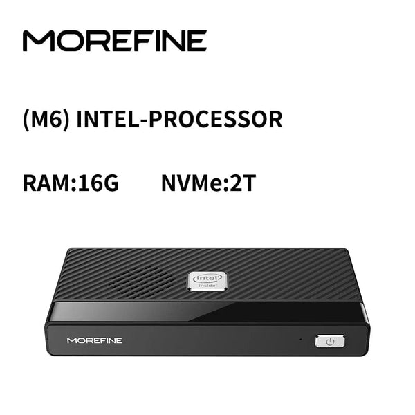 Planet Gates 16GB RAM 2TB NVMe / M6 N100 DDR5 WIFI6 / EU | CHINA MOREFINE M6 Mini PC 12th Gen Intel N100/N200 Windows 11Pro DDR5 2933MHz NVMe SSD Pocket Computer PC HDMI2.0 4K@60Hz WiFi 6 BT5.2