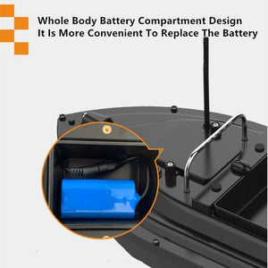 Planet Gates 16GPS Nest Waterproof High Speed Remote Control RC Bait Boat 2KG Loading 500M Fixed-Speed Cruise Night Light GPS RC Fishing Boat
