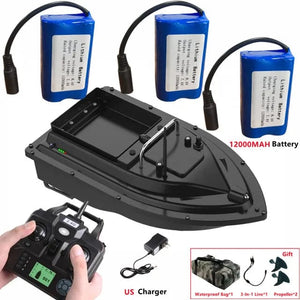 Planet Gates 16GPS Nest Waterproof High Speed Remote Control RC Bait Boat 2KG Loading 500M Fixed-Speed Cruise Night Light GPS RC Fishing Boat