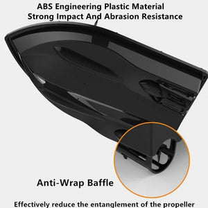 Planet Gates 16GPS Nest Waterproof High Speed Remote Control RC Bait Boat 2KG Loading 500M Fixed-Speed Cruise Night Light GPS RC Fishing Boat