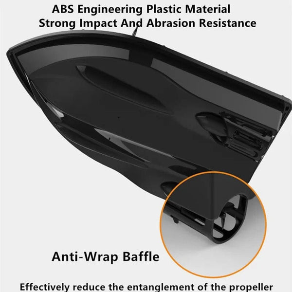 Planet Gates 16GPS Nest Waterproof High Speed Remote Control RC Bait Boat 2KG Loading 500M Fixed-Speed Cruise Night Light GPS RC Fishing Boat