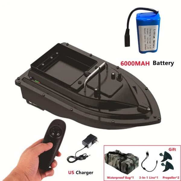 Planet Gates 16GPS Nest Waterproof High Speed Remote Control RC Bait Boat 2KG Loading 500M Fixed-Speed Cruise Night Light GPS RC Fishing Boat