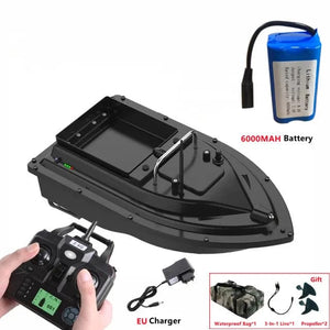 Planet Gates 16GPS Nest Waterproof High Speed Remote Control RC Bait Boat 2KG Loading 500M Fixed-Speed Cruise Night Light GPS RC Fishing Boat