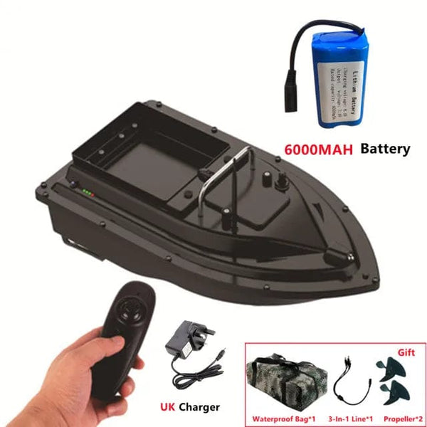 Planet Gates 16GPS Nest Waterproof High Speed Remote Control RC Bait Boat 2KG Loading 500M Fixed-Speed Cruise Night Light GPS RC Fishing Boat