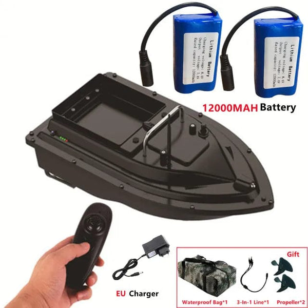 Planet Gates 16GPS Nest Waterproof High Speed Remote Control RC Bait Boat 2KG Loading 500M Fixed-Speed Cruise Night Light GPS RC Fishing Boat