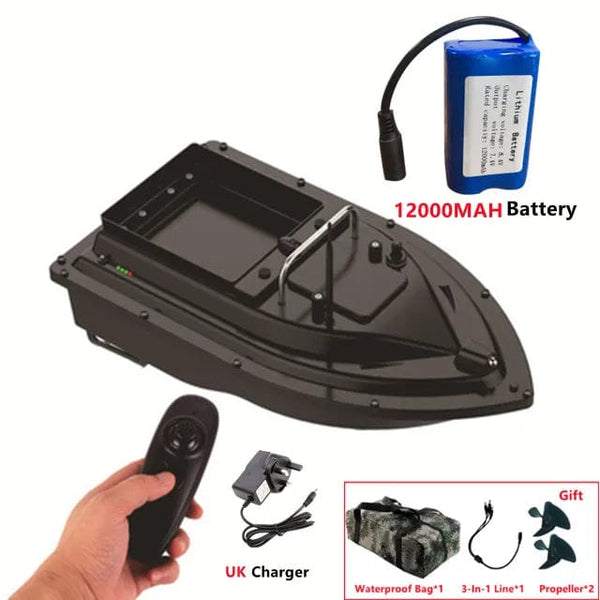 Planet Gates 16GPS Nest Waterproof High Speed Remote Control RC Bait Boat 2KG Loading 500M Fixed-Speed Cruise Night Light GPS RC Fishing Boat