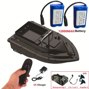 Planet Gates 16GPS Nest Waterproof High Speed Remote Control RC Bait Boat 2KG Loading 500M Fixed-Speed Cruise Night Light GPS RC Fishing Boat