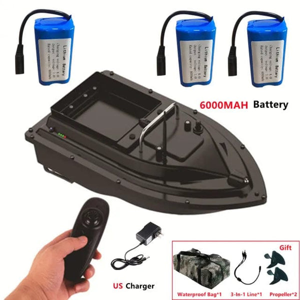 Planet Gates 16GPS Nest Waterproof High Speed Remote Control RC Bait Boat 2KG Loading 500M Fixed-Speed Cruise Night Light GPS RC Fishing Boat