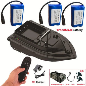 Planet Gates 16GPS Nest Waterproof High Speed Remote Control RC Bait Boat 2KG Loading 500M Fixed-Speed Cruise Night Light GPS RC Fishing Boat